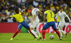 Ecuador empató con Francia 0-0